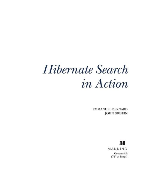 Hibernate search in action