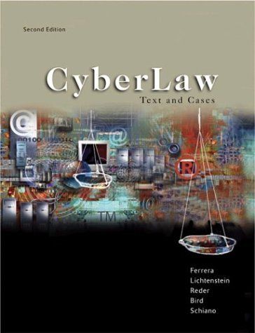 Cyberlaw Text and Cases