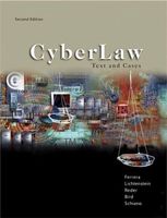 Cyberlaw Text and Cases