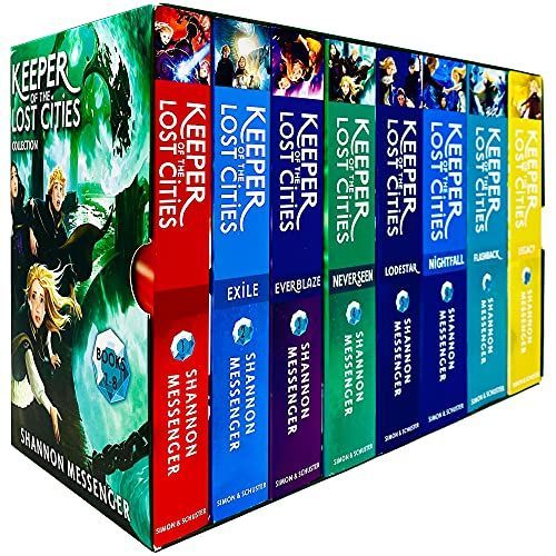 Keeper of the Lost Cities Series Volume 1 - 8 Collection Books Box Set by Shannon Messenger