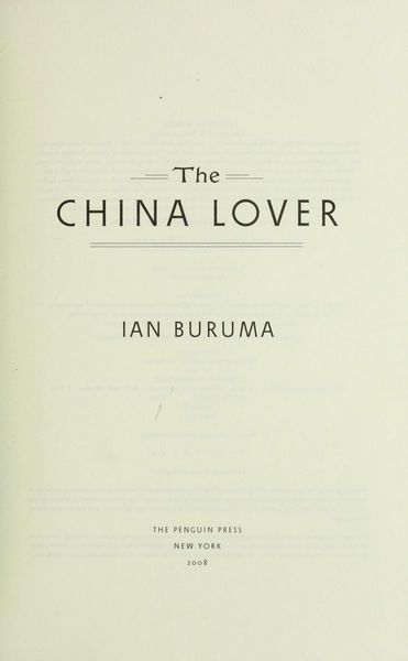 The China lover