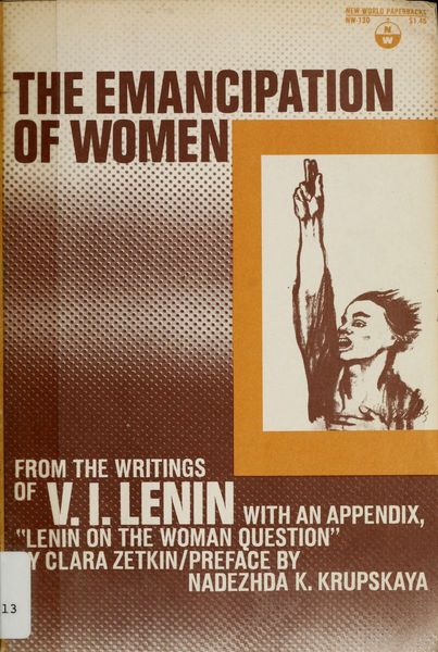 The Emancipation of Women; From the Writings of V. I. Lenin (New World paperbacks, NW-130)