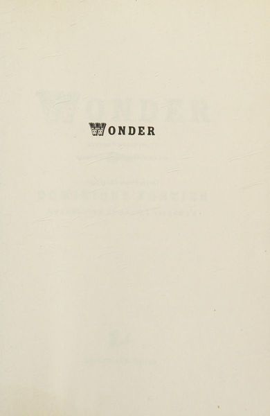 Wonder