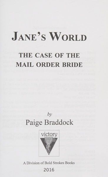 Jane's World