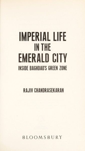 Imperial life in the Emerald City