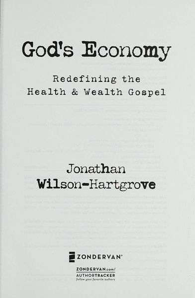 God's economy