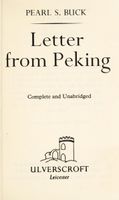 Letter from Peking
