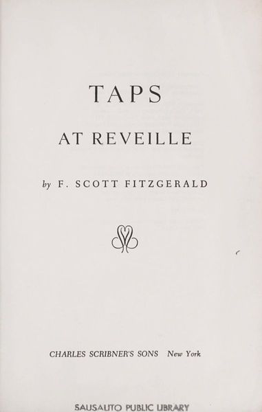 Taps at Reveille (Scribner Library; Sl274)