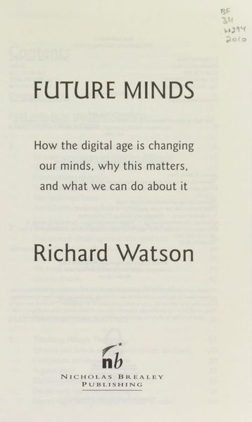 Future Minds