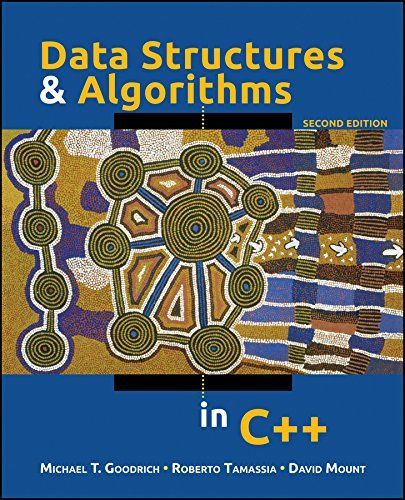 Data structures and algorithms in C++