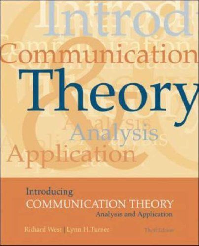 Introducing Communication Theory