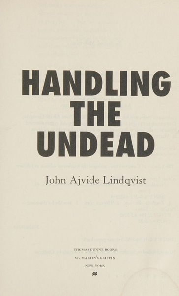 Handling the Undead