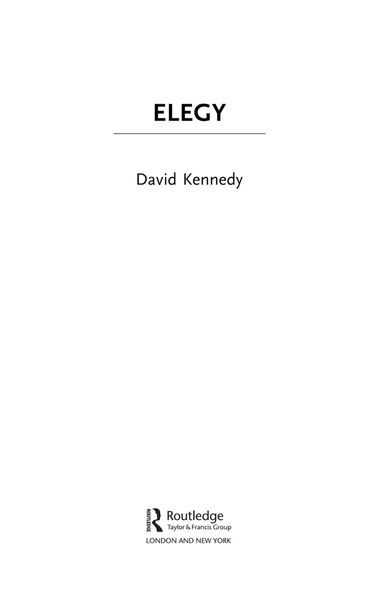 Elegy