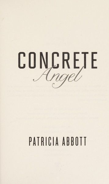 Concrete angel