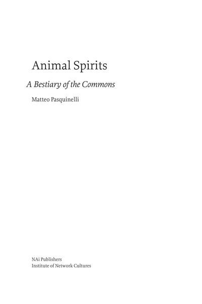 Animal Spirits