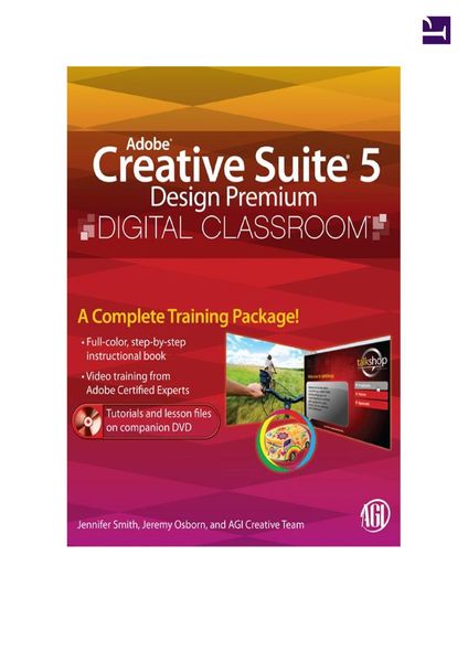 Adobe Creative Suite 5 Design Premium digital classroom