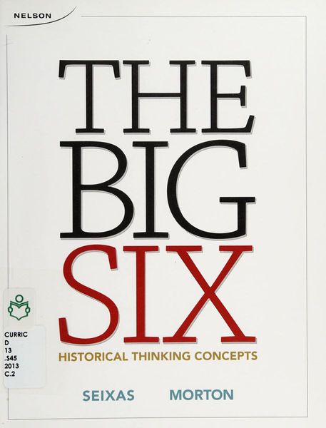 The Big Six Historical Thinking Concepts