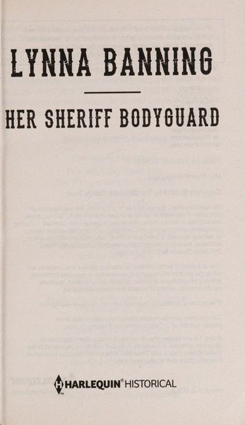 Her sheriff bodyguard