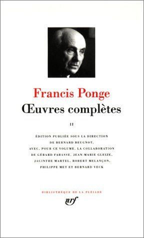 Francis Ponge 