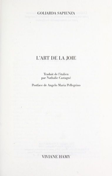 L'art de la joie