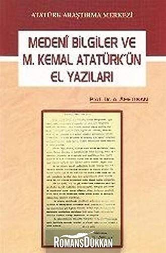 Medeni bilgiler ve M. Kemal Atatürk'ün el yazıları