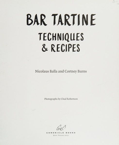 Bar Tartine