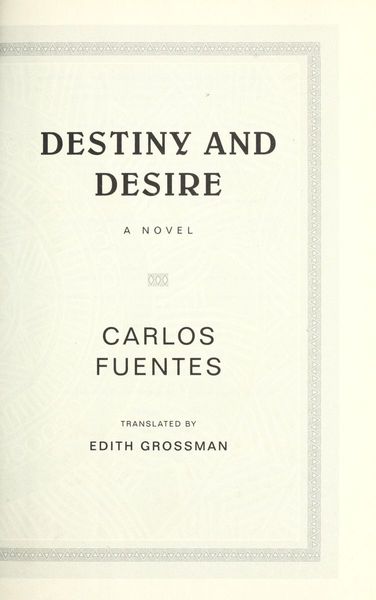 Destiny and Desire