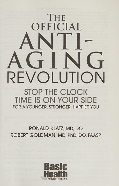 The new anti-aging revolution