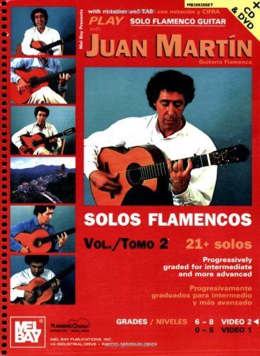 Mel Bay Play Solo Flamenco Guitar with Juan Martin, Vol. 2