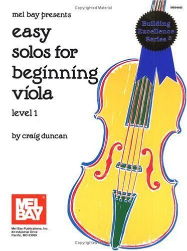 Mel Bay Presents Easy Solos for Beginning Viola