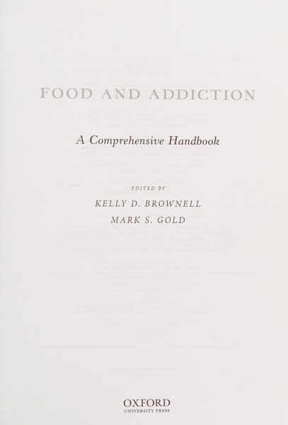 Food and Addiction