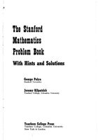 The Stanford Mathematics Problem Book