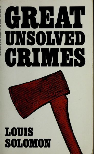 Great Unsolved Crimes