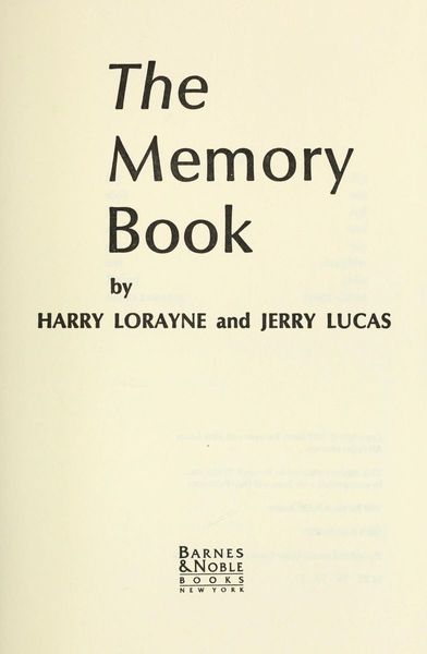 The Memory Book