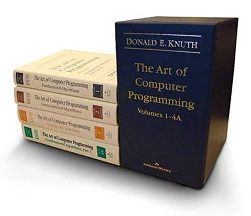 The Art of Computer Programming, Volumes 1-4A Boxed Set