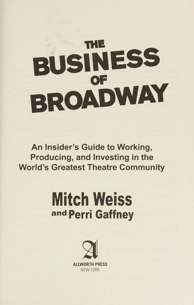 Business of Broadway