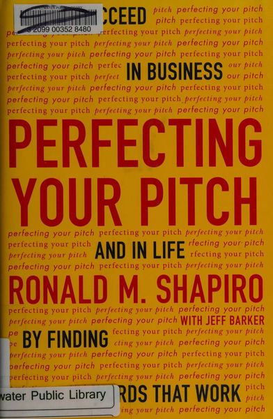 Perfecting your pitch