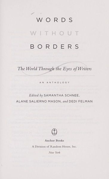 Words Without Borders