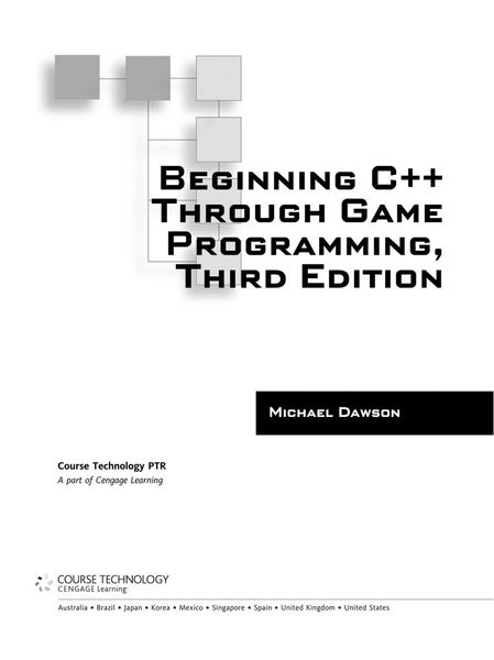 Beginning C++ Through Game Programming