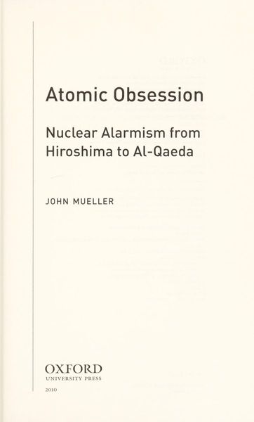 Atomic obsession