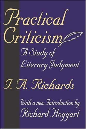 Practical Criticism