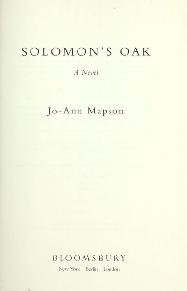 Solomon's oak