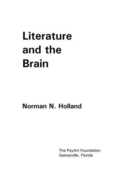 Literature and the brain