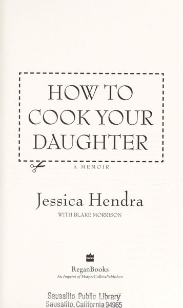 How to cook your daughter