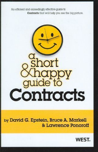 A Short and Happy Guide to Contracts