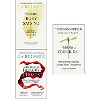 When The Body Says No, In The Realm Of Hungry Ghosts, Hold On To Your Kids 3 Books Collection Set By Dr Gabor Maté