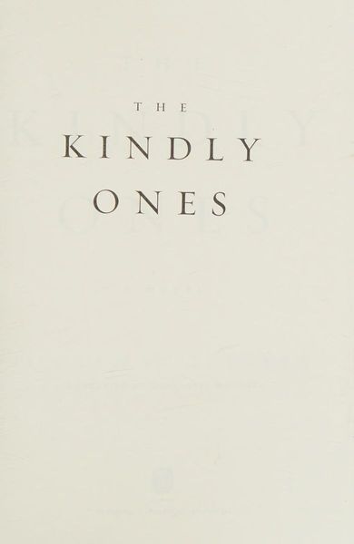 The Kindly Ones