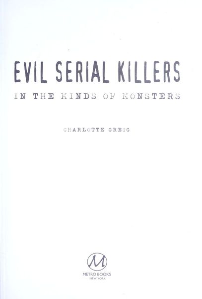 Evil serial killers