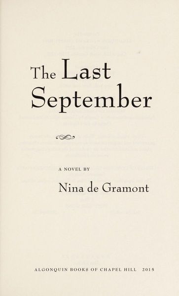 The last September