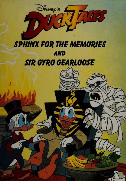 Sphinx for the Memories and Sir Gyro Gearloose (Duck Tales)